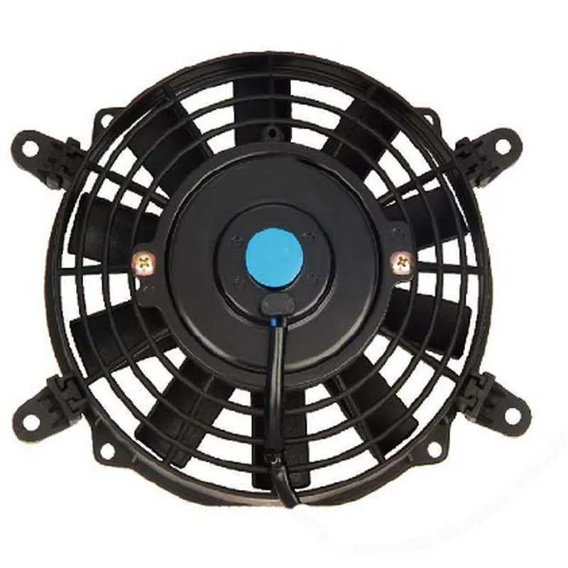 7-Inch 12V Universal Radiator Fan with Straight Blades