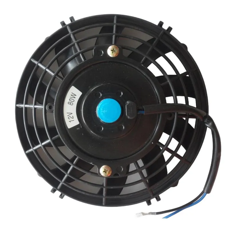 7-Inch Universal Radiator Fan with Curved Blades