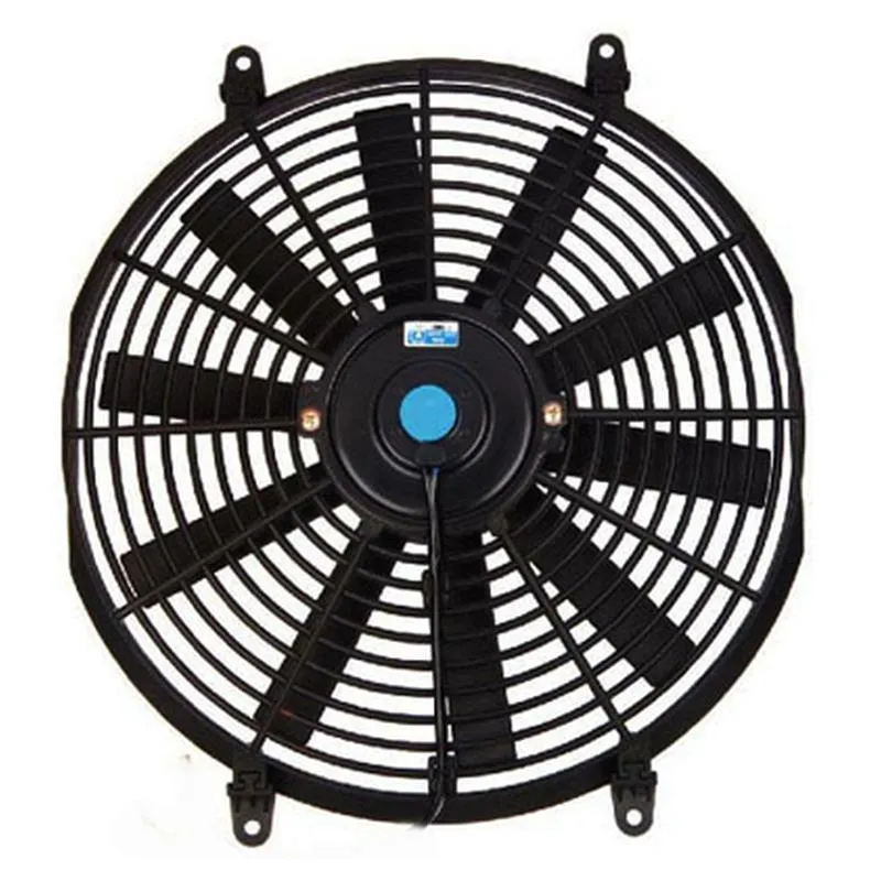 14-Inch 80W Universal Radiator Fan with Straight Blades