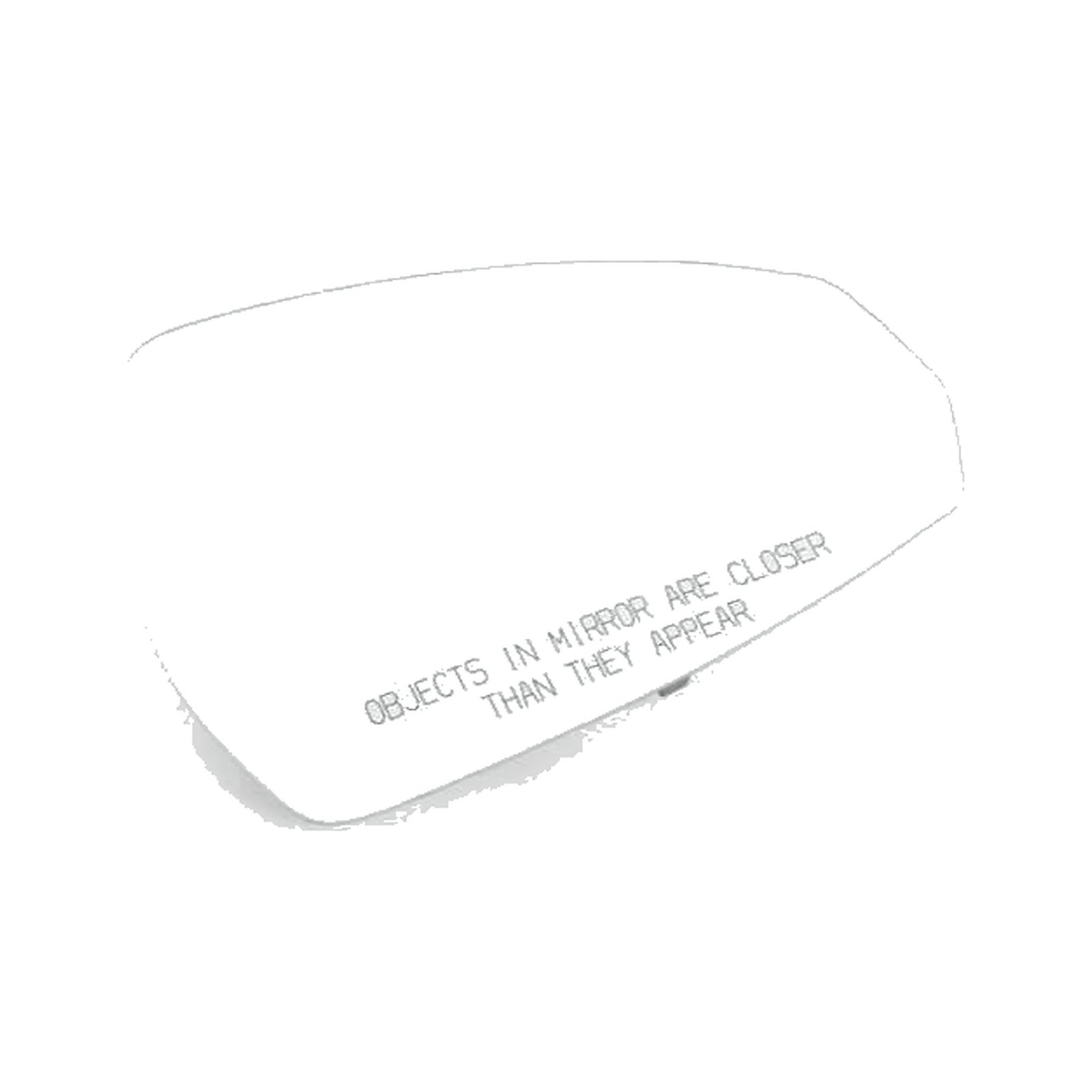 8V0-857-536 Right Side Mirror Glass for AUDI A3 2014