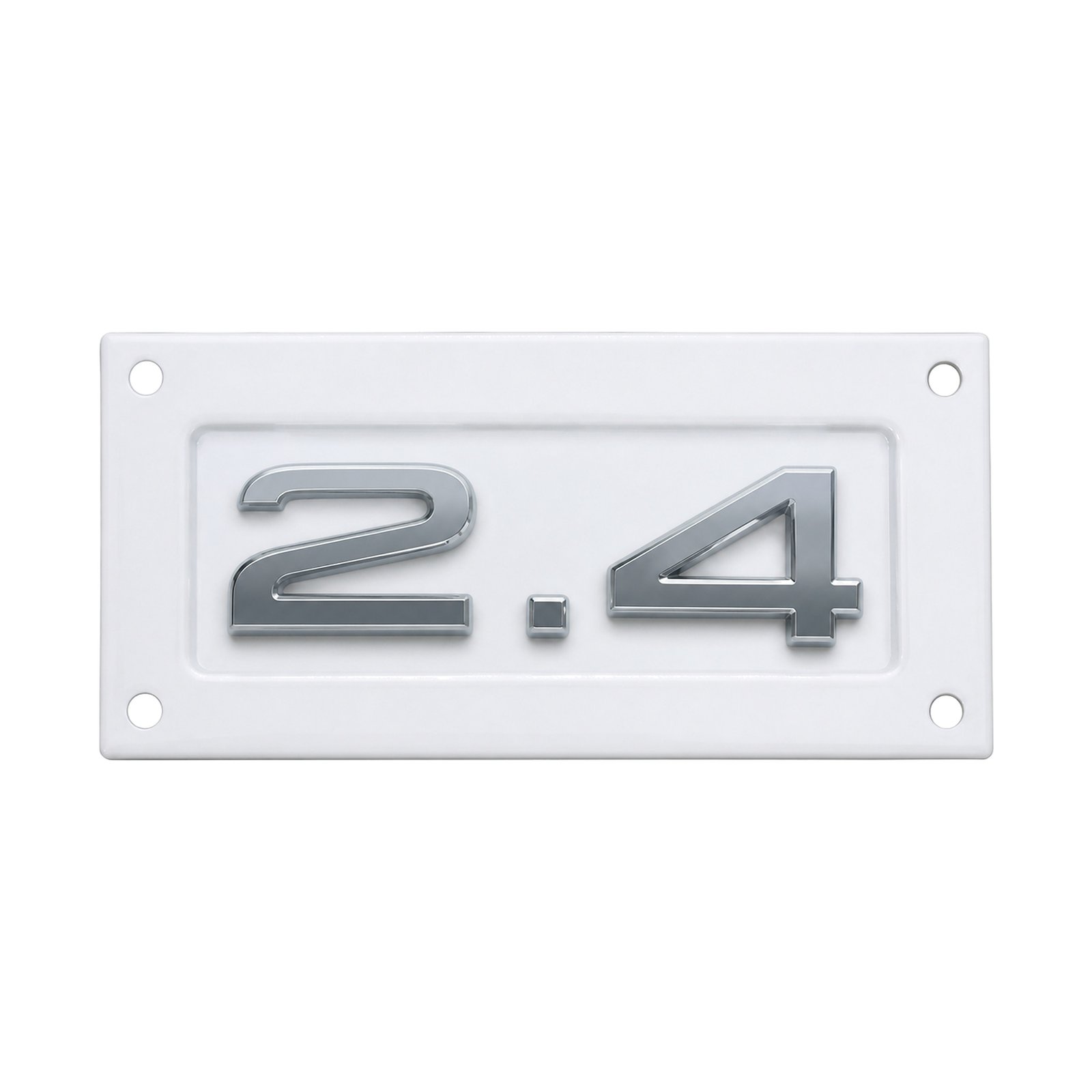 8H0-853-743E 2.4 Rear Displacement Badge for 2012 Audi A6