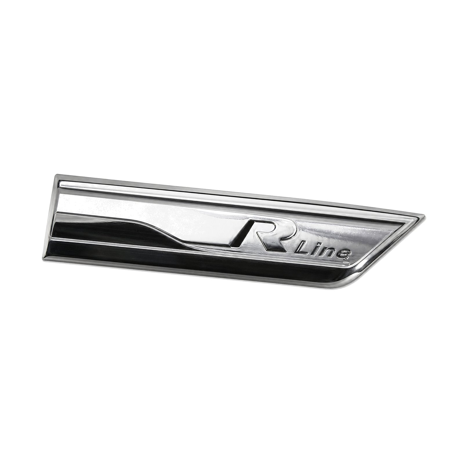 760-853-689R-DPJ New-Style Right Door R-Line Badge for 2019 Volkswagen Touareg
